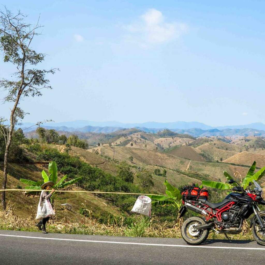 Motorradreisen Thailand Chiang Mai Flughafen Strandverlängerung